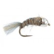 Furry Lt Grey BH Nymph 12