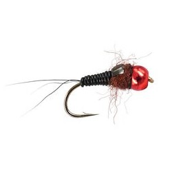 Hot Dark Body Glass TG Nymph 10