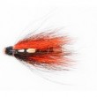 Black and Orange Ghost  Copper Tube Fly