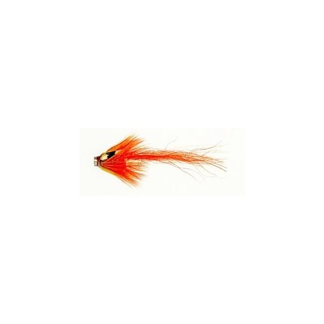 Orange and Yellow  Copper Tube Fly