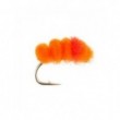 Blood Burnt Orange Flame Dot